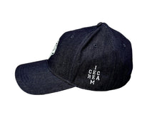 Load image into Gallery viewer, 新品未使用 Billionaire Boys Club ビリオネアボーイズクラブ DENIM CAP ICECREAM デニム キャップ アイスクリーム ブルー インディゴ ICJP233H001 サイズM 中古 4c067487