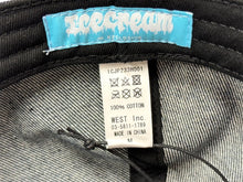 Load image into Gallery viewer, 新品未使用 Billionaire Boys Club ビリオネアボーイズクラブ DENIM CAP ICECREAM デニム キャップ アイスクリーム ブルー インディゴ ICJP233H001 サイズM 中古 4c067487
