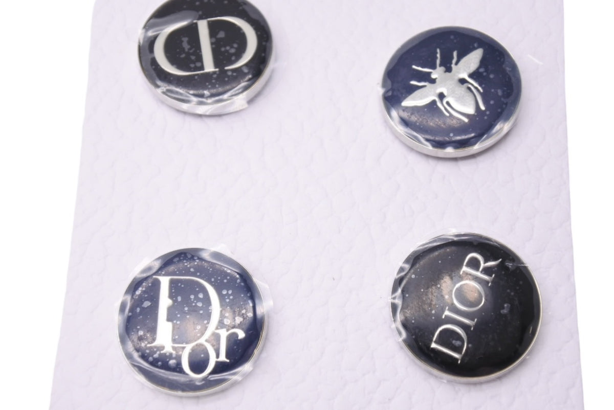 クリスチャン　ディオール　ノベルティ　ピンバッジ クリスチャンディオール ノベルティ ピンバッジ 4個セット 限定