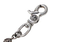 Load image into Gallery viewer, CHROME HEARTS クロムハーツ 1クリップロング #2BSフレアボール ウォレットチェーン シルバー シルバー925 美品 中古 4c067811