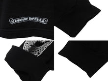 Load image into Gallery viewer, CHROME HEARTS クロムハーツ 長袖シャツ ロンT 2212 304 0226 サイズS コットン ブラック ホワイト 良品 中古 4c067882