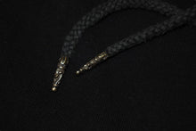 Load image into Gallery viewer, CHROME HEARTS クロムハーツ スウェットパンツ スクロールラベルCH クロスレザーパッチ 2214-304-9000 Lサイズ ブラック 美品 中古 4c067886