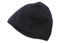 Load image into Gallery viewer, CHROME HEARTS クロムハーツ ビーニー サーマル ニット帽 2238 304 2209 ホースシュー アメリカ製 コットン ブラック 美品 中古 4c067892