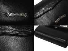 Load image into Gallery viewer, CHROME HEARTS クロムハーツ BSフレア ドッグアダムス オーダー品 ショルダーバッグ 2WAYバッグ レザー シルバー925 美品 中古 4c068002