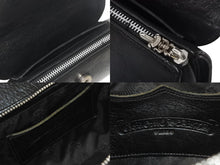 Load image into Gallery viewer, CHROME HEARTS クロムハーツ BSフレア ドッグアダムス オーダー品 ショルダーバッグ 2WAYバッグ レザー シルバー925 美品 中古 4c068002