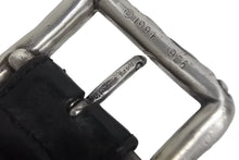 Load image into Gallery viewer, Chrome Hearts クロムハーツ BLT SCRLREC レクタングルスクロール サイズ34 レザーベルト ブラック 美品 中古 4c068292