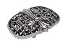 Load image into Gallery viewer, CHROME HEARTS クロムハーツ BUCKL CEMETERY1.5 セメタリークロス バックル シルバー925 重量294g .925 2003 刻印 美品 中古 4c068349