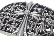 Load image into Gallery viewer, CHROME HEARTS クロムハーツ BUCKL CEMETERY1.5 セメタリークロス バックル シルバー925 重量294g .925 2003 刻印 美品 中古 4c068349
