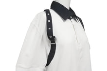 Load image into Gallery viewer, Alexander McQueen アレキサンダーマックイーン Harness Strap Polo ポロシャツ 626802-QRX33-9000 サイズS 美品 中古 4c068354
