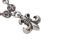 Load image into Gallery viewer, CHROME HEARTS クロムハーツ フレアボールチェーンBSフレア 925 ネックレス 124.4g 全長約54cm 美品 中古 4c068359