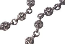 Load image into Gallery viewer, CHROME HEARTS クロムハーツ フレアボールチェーンBSフレア 925 ネックレス 124.4g 全長約54cm 美品 中古 4c068359