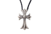 Load image into Gallery viewer, CHROME HEARTS クロムハーツ スモールCHクロスボロチップ ネックレス ペンダント 39.2g 美品 中古 4c068362