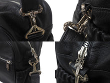 Load image into Gallery viewer, 極美品 CHROME HEARTS クロムハーツ ショルダーバッグ DIAPER BAG ダイパーバッグ ダガー クロスパッチ シルバー925 中古 4c068539