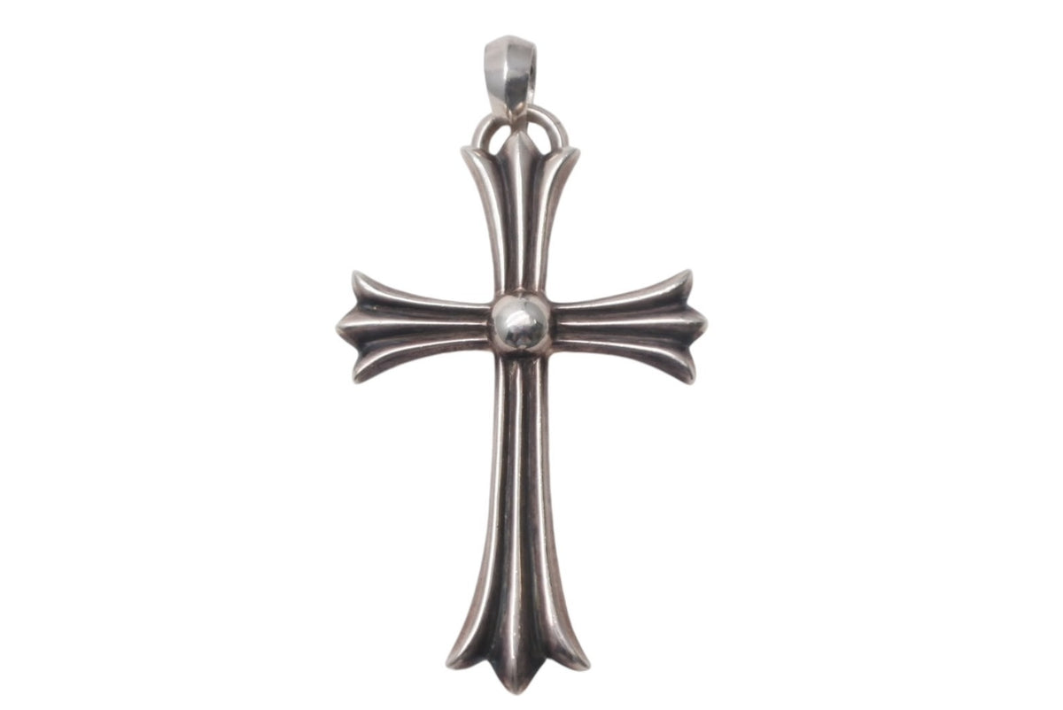 シルバー９２５ラージクロス 楽天市場】【中古】CHROME HEARTS クロムハーツ ラージ CH