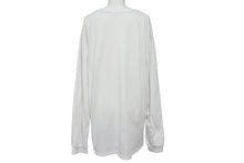 Load image into Gallery viewer, Supreme シュプリーム COMME des GARCONS SHIRT コムデギャルソンシャツ 長袖Tシャツ サイズL 15AW ホワイト ブラック コットン 良品 中古 4c068749
