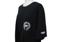 Load image into Gallery viewer, CHROME HEARTS クロムハーツ DEADLY DOLL HORSESHOE 半袖Tシャツ サイズXL マイアミ限定 ブラック コットン 美品 中古 4c068752