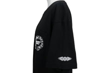 Load image into Gallery viewer, CHROME HEARTS クロムハーツ DEADLY DOLL HORSESHOE 半袖Tシャツ サイズXL マイアミ限定 ブラック コットン 美品 中古 4c068752