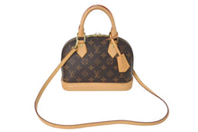 Load image into Gallery viewer, LOUIS VUITTON ルイヴィトン アルマBB ハンドバッグ M53152 ショルダー 2WAY モノグラムキャンバス PVC レザー 美品 中古 4c068782