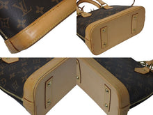 Load image into Gallery viewer, LOUIS VUITTON ルイヴィトン アルマBB ハンドバッグ M53152 ショルダー 2WAY モノグラムキャンバス PVC レザー 美品 中古 4c068782