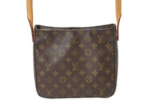Load image into Gallery viewer, LOUIS VUITTON ルイヴィトン ルーピングMM ハンドバッグ M51146 モノグラム ゴールド金具 ブラウン 美品 中古 4c069020