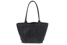 Load image into Gallery viewer, CHROME HEARTS クロムハーツ セメタリークロスパッチ ハンドバッグ ブラック レザー シルバー925 美品 中古 4c069064