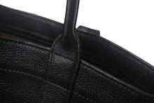 Load image into Gallery viewer, CHROME HEARTS クロムハーツ セメタリークロスパッチ ハンドバッグ ブラック レザー シルバー925 美品 中古 4c069064