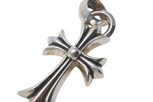 Load image into Gallery viewer, 極美品 CHROME HEARTS クロムハーツ スモールCHクロス ベイル ペンダントトップ 重量23g シルバー 1991/Sterling刻印 中古 4c069068