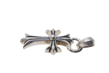Load image into Gallery viewer, 極美品 CHROME HEARTS クロムハーツ スモールCHクロス ベイル ペンダントトップ 重量23g シルバー 1991/Sterling刻印 中古 4c069068