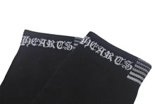 Load image into Gallery viewer, 新品未使用 CHROME HEARTS クロムハーツ 靴下 ソックス ヴァインダガー刺繍 FUCK YOU ブラック ホワイト 中古 4c069074