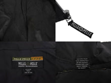 Load image into Gallery viewer, pelle pelle ペレペレ ナイロンジャケット ナイロン100% ブラック 刺繍プリント サイズXL 美品 中古 4c069344