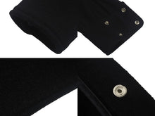 Load image into Gallery viewer, CHROME HEARTS クロムハーツ コート クロスボールボタン サイズL ブラック ウール シルバー925 美品 中古 4c069346