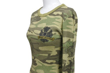 Load image into Gallery viewer, CHROME HEARTS クロムハーツ 長袖シャツ 迷彩 サーマル ロンT 002012162 サイズM コットン カモフラ柄 美品 中古 4c069486