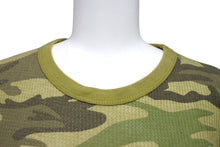 Load image into Gallery viewer, CHROME HEARTS クロムハーツ 長袖シャツ 迷彩 サーマル ロンT 002012162 サイズM コットン カモフラ柄 美品 中古 4c069486