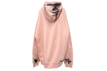 Load image into Gallery viewer, 極美品 ECKO Dear1993.art PRAYER WARRIOR Rhino Hoodie ピンク コットン マルチカラー刺繍 サイズXL 中古 4c069868