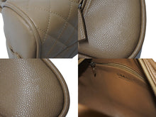Load image into Gallery viewer, 極美品 CHANEL シャネル マトラッセ ハンドバッグ ミニボストン型バッグ ココマーク 11番台 キャビアスキン ベージュ 中古 4c07019