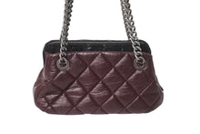 Load image into Gallery viewer, 極美品 CHANEL シャネル マトラッセ ココマーク 2way ハンドバッグ チェーンショルダーバッグ 18番台 ワインレッド ブラック 中古 4c070197