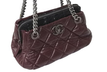 Load image into Gallery viewer, 極美品 CHANEL シャネル マトラッセ ココマーク 2way ハンドバッグ チェーンショルダーバッグ 18番台 ワインレッド ブラック 中古 4c070197
