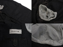 Load image into Gallery viewer, CARUSO カルソー セットアップ ウール ナイロン ジャケット パンツ イタリア製 ブラック グレー 美品 中古 4c070302