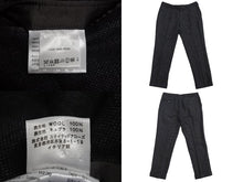 Load image into Gallery viewer, CARUSO カルソー セットアップ ウール ナイロン ジャケット パンツ イタリア製 ブラック グレー 美品 中古 4c070302