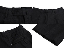 Load image into Gallery viewer, CARUSO カルソー セットアップ ウール ナイロン ジャケット パンツ イタリア製 ブラック グレー 美品 中古 4c070302