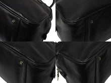 Load image into Gallery viewer, ChromeHearts クロムハーツ 新型 スモール ジムバッグ セメタリークロスパッチ ボストンバッグ CHチャーム ブラック 美品 中古 4c070306