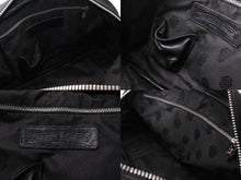 Load image into Gallery viewer, ChromeHearts クロムハーツ 新型 スモール ジムバッグ セメタリークロスパッチ ボストンバッグ CHチャーム ブラック 美品 中古 4c070306
