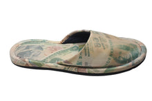 Load image into Gallery viewer, FUTURA LABORATORIES フューチュラ ラボラトリーズ ドルプリント スリッパ コットン カーキ ベージュ 美品 中古 4c070422