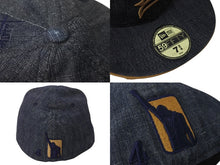 Load image into Gallery viewer, NEW ERA ニューエラ キャップ デニム NBA CHRIS WEBBER LIMITED 刺繍 サイズ7 3/4 62cm 美品 中古 4c070477