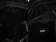 Load image into Gallery viewer, CHANEL シャネル 復刻トート ハンドバッグ ココマーク 6番台 キャビアスキン ブラック キルティング シルバー金具 美品 中古 4c070536