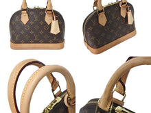 Load image into Gallery viewer, LOUIS VUITTON ルイヴィトン アルマBB ハンドバッグ M53152 ショルダー 2WAY モノグラムキャンバス PVC レザー 美品 中古 4c070580