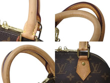 Load image into Gallery viewer, LOUIS VUITTON ルイヴィトン アルマBB ハンドバッグ M53152 ショルダー 2WAY モノグラムキャンバス PVC レザー 美品 中古 4c070580