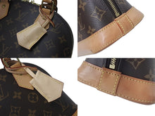 Load image into Gallery viewer, LOUIS VUITTON ルイヴィトン アルマBB ハンドバッグ M53152 ショルダー 2WAY モノグラムキャンバス PVC レザー 美品 中古 4c070580