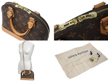 Load image into Gallery viewer, LOUIS VUITTON ルイヴィトン アルマBB ハンドバッグ M53152 ショルダー 2WAY モノグラムキャンバス PVC レザー 美品 中古 4c070580