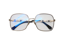 Load image into Gallery viewer, 新品未使用 CHANEL シャネル サングラス スクエア シェイプ ブルーライトカット GP ブラック ゴールド 2215S c.C395/SB 中古 4c070606